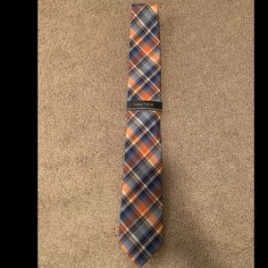 Nautica Orange and Blue tie
